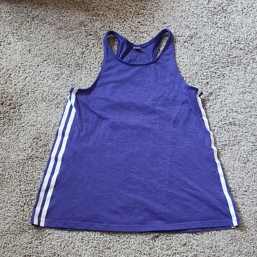 adidas Purple Workout Tank Top